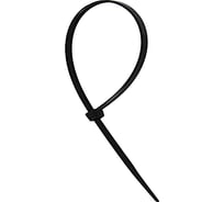 Кабельная стяжка ЭРА упак. 100 шт., 4x200, черный, морозостойкая NOKS046 Б0043915