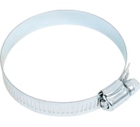 Хомуты Зубр ЭКСПЕРТ оцинкованные, просечная лента 12 мм, 57-76 мм, 2 шт. 37805-057-76-2