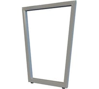 V-образная опора для стола MAKMART Лиссабон-ТC l.595, h.870, отделка сталь нержавеющая OP.17.870.INOX