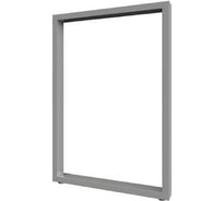 Опора для стола MAKMART Мадрид l.595, h.870, отделка сталь нержавеющая OP.08.870.INOX