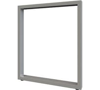 Опора для стола MAKMART Мадрид l.595, h.720, отделка сталь нержавеющая OP.08.720.INOX