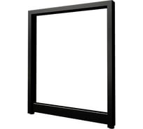 Опора для стола MAKMART Сидней l.595, h.720, отделка черный бархат (матовый) OP.13.720.9005