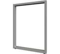 Опора для стола MAKMART Мадрид l.595, h.820, отделка сталь нержавеющая OP.08.820.INOX