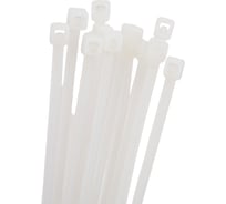 Хомут EKF P6.6, 2.5x200 мм, стандартный, белый, FlexLock PROxima, 50 шт. plc-fl-ctsw-2.5x200-r