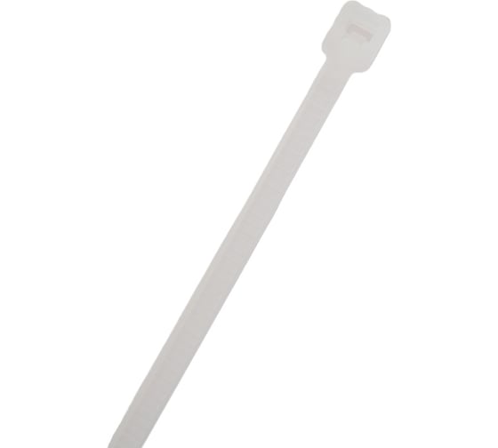 Хомут EKF P6.6, 2.5x200 мм, стандартный, белый, FlexLock PROxima, 50 шт. plc-fl-ctsw-2.5x200-r