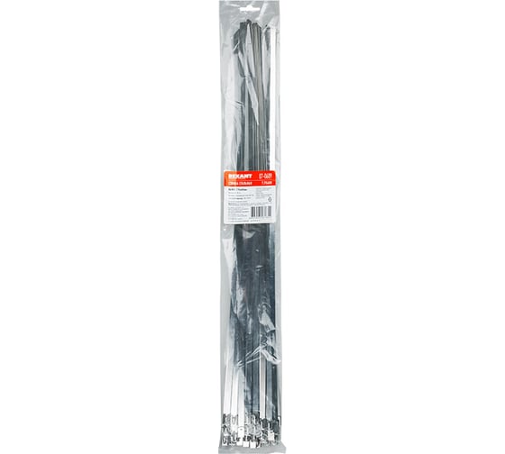 Стальной хомут REXANT 7,9x600 50 шт 07-0609