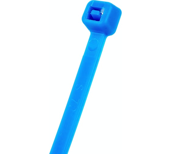 Нейлоновая кабельная стяжка REXANT 200x3,6мм, синяя 25 шт/уп 07-0205-25
