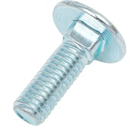 Мебельный болт КРЕП-КОМП цинк DIN603 10х30 пр.5,8 80шт бм1030ф