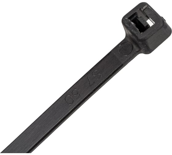Хомут EKF, 4.8х350 мм, черный, нейлон, 100 шт. plc-cb-4.8x350
