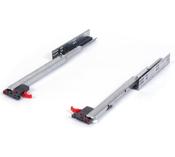Направляющая полного выдвижения c доводчиком SAMET SMART SLIDE, Lock-Fix 350 мм СТ-00001279