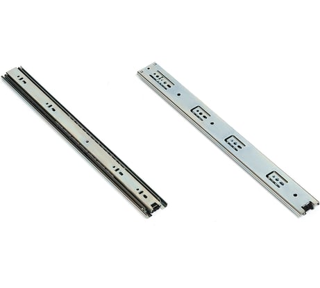 Шариковые направляющие SAMET SO CLASS накладные, высота 46 мм, без доводчика, 450 мм СТ-00001287