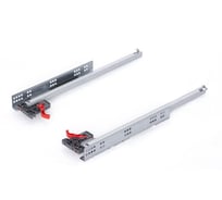 Направляющая частичного выдвижения с доводчиком SAMET SMART SLIDE, Lock-Fix 450 мм СТ-00001274
