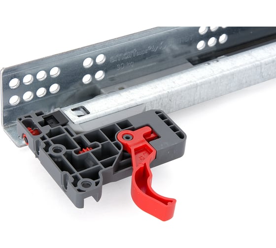Направляющая частичного выдвижения с доводчиком SAMET SMART SLIDE, Lock-Fix 450 мм СТ-00001274