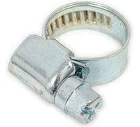 Червячный хомут РОССНА 10-16 мм, 5/8" цинк, винт Р861022