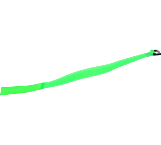 Хомут для кабеля Hyperline WAS-290-GN липучка с жесткой застежкой, 290x20 мм, зеленый 16985 16985