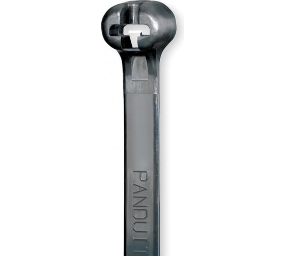 Кабельная стяжка PANDUIT BT2S-M0 Dome-Top с металлическим зубцом Barb Ty, 203 х 4.7 мм, нейлон 6.6, цвет чёрный 1000шт. 53131