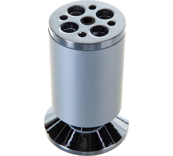 Мебельная, круглая, регулируемая опора BOYARD N302CP/SC.1