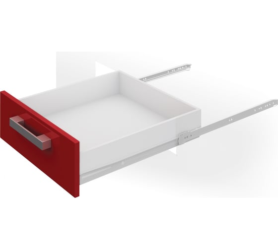 Направляющие BOYARD DS801 250мм белые DS 01W.1/250