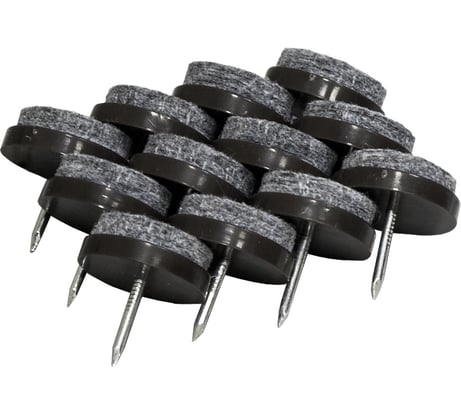 Протекторы для мебели Vortex войлок на гвоздях 26013