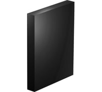 Влагостойкая опора для столешницы Wellsee Genuine Tree матовый черный (применяется при необходимости дополнительной опоры для настенных столешниц) 162030000