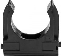 Крепеж-клипса для труб Промрукав АБС-пластик черная д32 02632ч