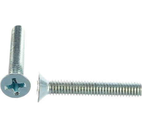 Оцинкованный винт с потайной головкой Стройбат DIN 965 М4x25 мм 12 шт. 2731137 092871