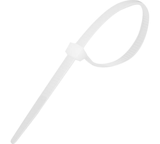 Пластиковые стяжки CablExpert 2.5х80 мм белые 100 шт. NYT-80x2.5