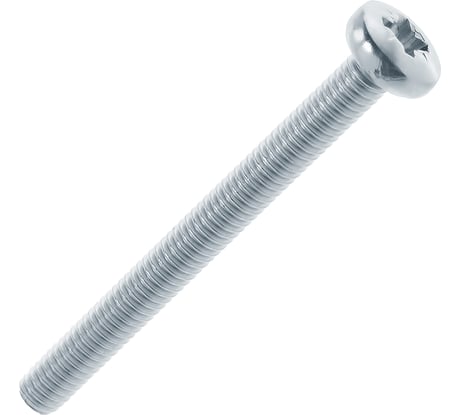 Оцинкованный винт с полукруглой головкой Стройбат DIN 7985 М4x40 мм 9 шт. 2731040 243801