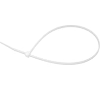 Бандаж для кабеля Стройбат 5х300 мм белый 100 шт. 1226033/138180