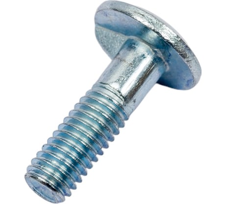 Мебельный болт Доброга цинк, М6x20 мм, 10 шт. ЦБ-00020772