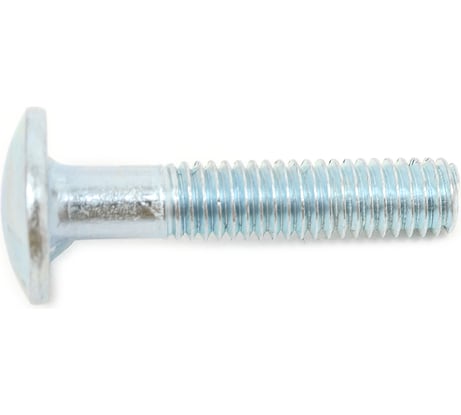 Мебельный болт Доброга цинк, М6x30 мм, 10 шт. ЦБ-00020773