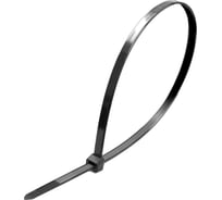 Кабельные стяжки FORTISFLEX КСС Nord 8х350 мм черные 100 шт. 79754
