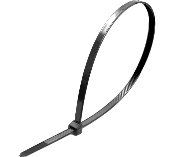 Кабельные стяжки FORTISFLEX КСС Nord 8х350 мм черные 100 шт. 79754