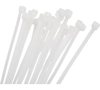 Кабельные стяжки FORTISFLEX КСС Nord 3х200 мм белые 100 шт. 79728