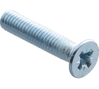 Оцинкованный винт с потайной головкой Стройбат DIN 965 М4x20 мм 14 шт. 2731135 017971