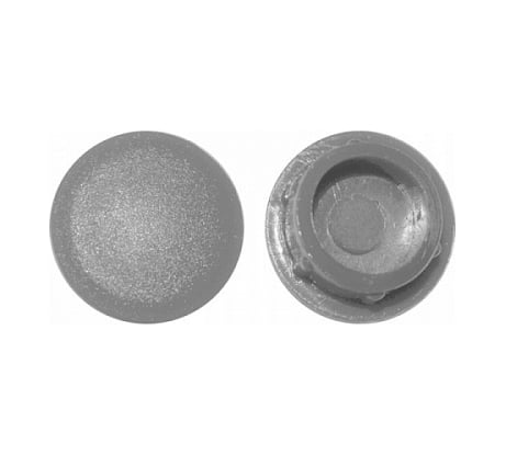 Заглушка под отверстие КРЕП-КОМП 12миллиметр, СВ.СЕРЫЙ 1000шт зпр12 св.серый