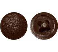 Заглушка под отверстие КРЕП-КОМП 12миллиметр, ТЁМ.КОРИЧНЕВЫЙ 1000шт зпр12 тем.корич