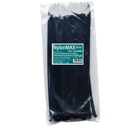 Стяжка кабельная Nylon Max 3x200 мм, черный, пластиковая/нейлоновая, 100 шт. TYA-3x200bk 30992199