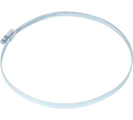 Обжимной хомут MasterProf 9 мм, оцинкованный, 150-170 мм, 2 шт. ИС.140973.2