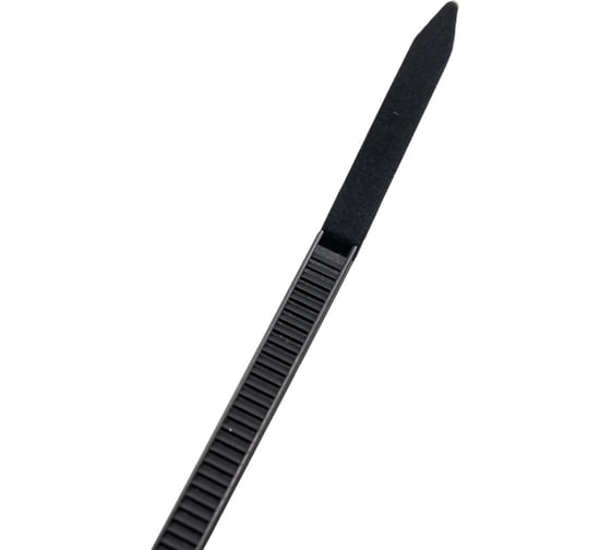 Нейлоновые стяжки Fortisflex КСС 4x100 мм, черный, 100 шт. 89904