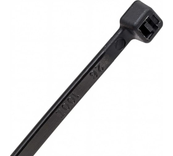 Нейлоновые стяжки Fortisflex КСС 4x100 мм, черный, 100 шт. 89904