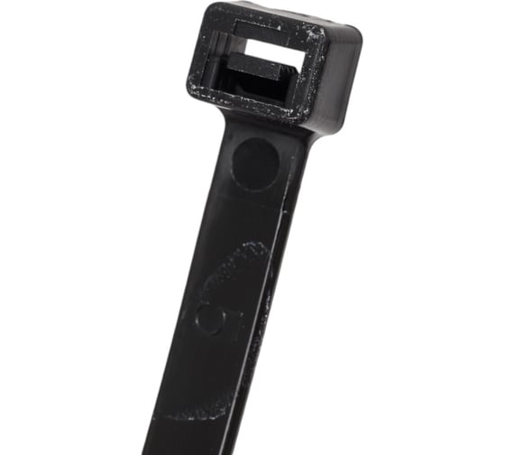 Нейлоновые стяжки Fortisflex КСС 9x400 мм, черный, 100 шт. 89908