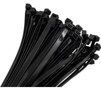Нейлоновые стяжки Fortisflex НСС EasyFix 8x450 мм, черный, 100 шт. 89927