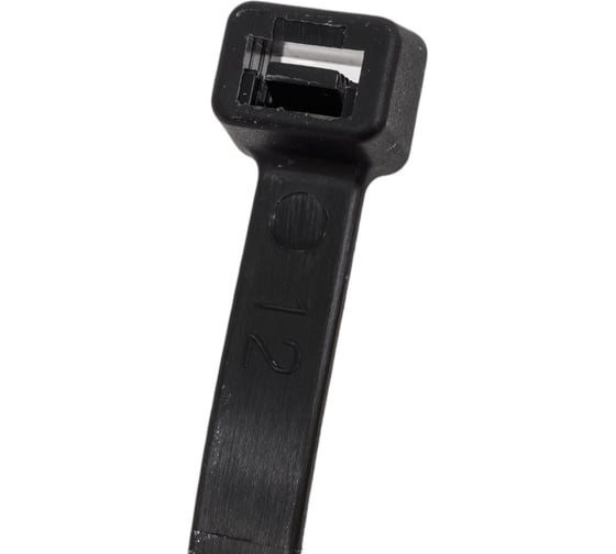Нейлоновые стяжки Fortisflex КСС 8x610 мм, черный, 100 шт. 89906