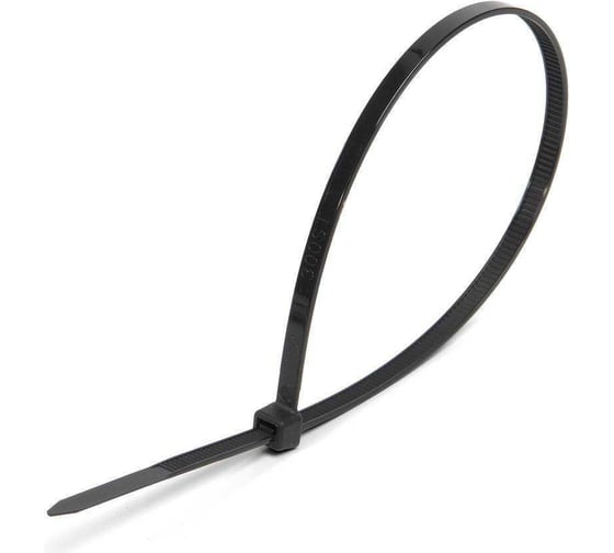 Нейлоновые стяжки Fortisflex НСС EasyFix 9x500 мм, черный, 100 шт. 89929