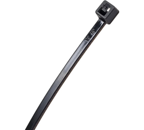 Нейлоновые стяжки Fortisflex НСС EasyFix 3x250 мм, черный, 100 шт. 89922
