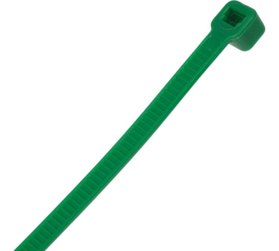 Нейлоновая стяжка Fortisflex КСС 5x400 мм, зеленый, 100 шт. 90331