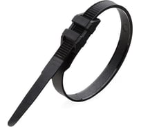 Нейлоновая стяжка Fortisflex КСУ 9x510 мм, черный, 100 шт. 91703