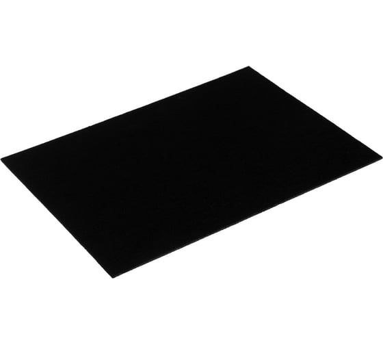 Накладка для мебели ТУНДРА из войлока, 210x300 мм, клейкая поверхность, цвет черный 9938802