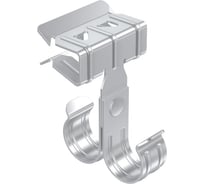 Зажим балочный EKF 15-20 мм, под трубу, двойной, 20 мм, 8 шт. TDZ ZB15-20-T20W